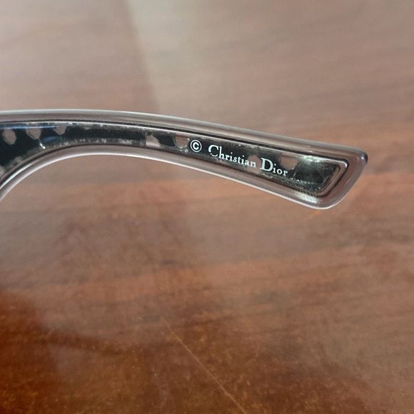 Christian Dior Quadrille Y2K Black Sunglasses QHTN2 115 Unisex Made in Italy